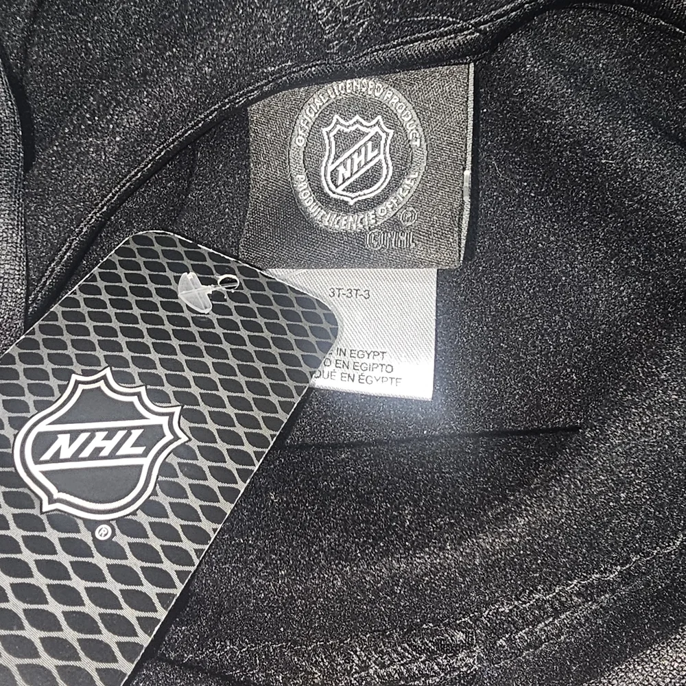 NHL Kids Black Hoodie with Bold Logo - Picture 2 of 3